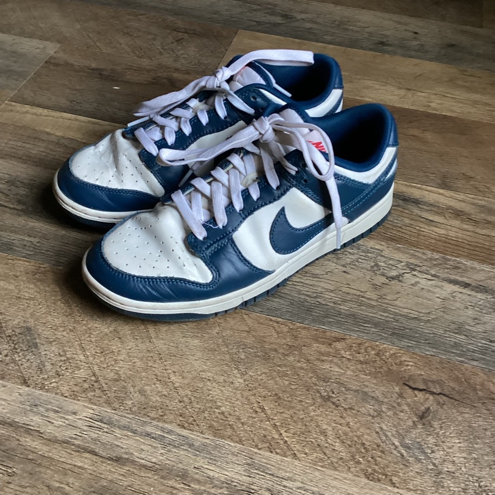 Nike dunks low teal and White Sneakers